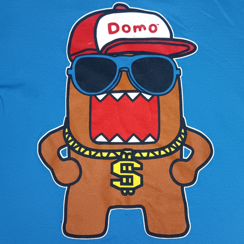 Y2K Domo Hip Hop DJ Shirt Vintage Rap Tee Kun Sup Bro